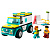 Конструктор Lego City 60403 Скорая помощь и Сноубордист